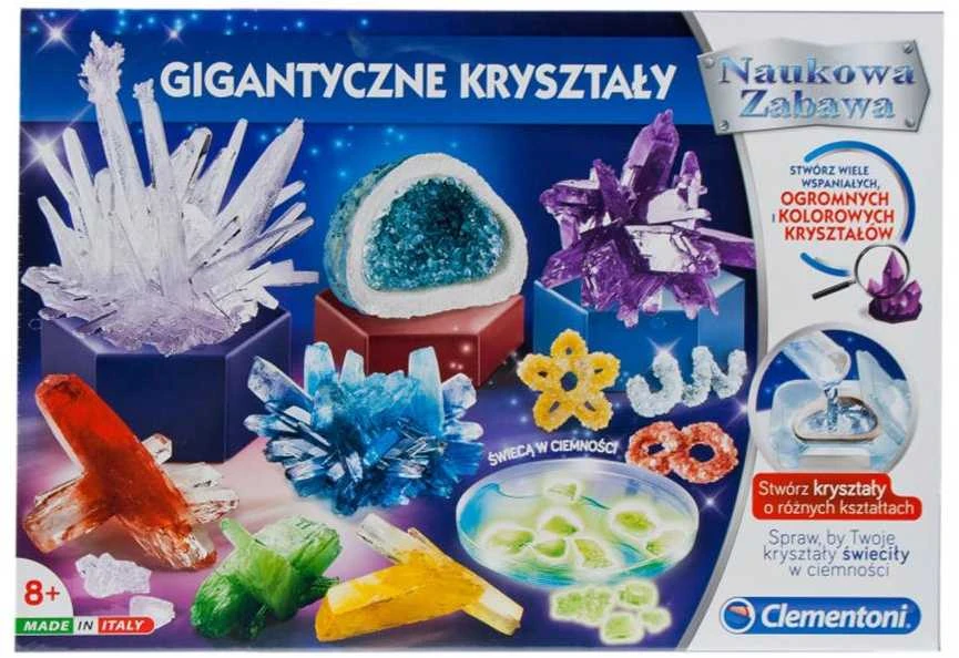 Mokslo smagumai – milžiniški kristalai Clementoni 50106