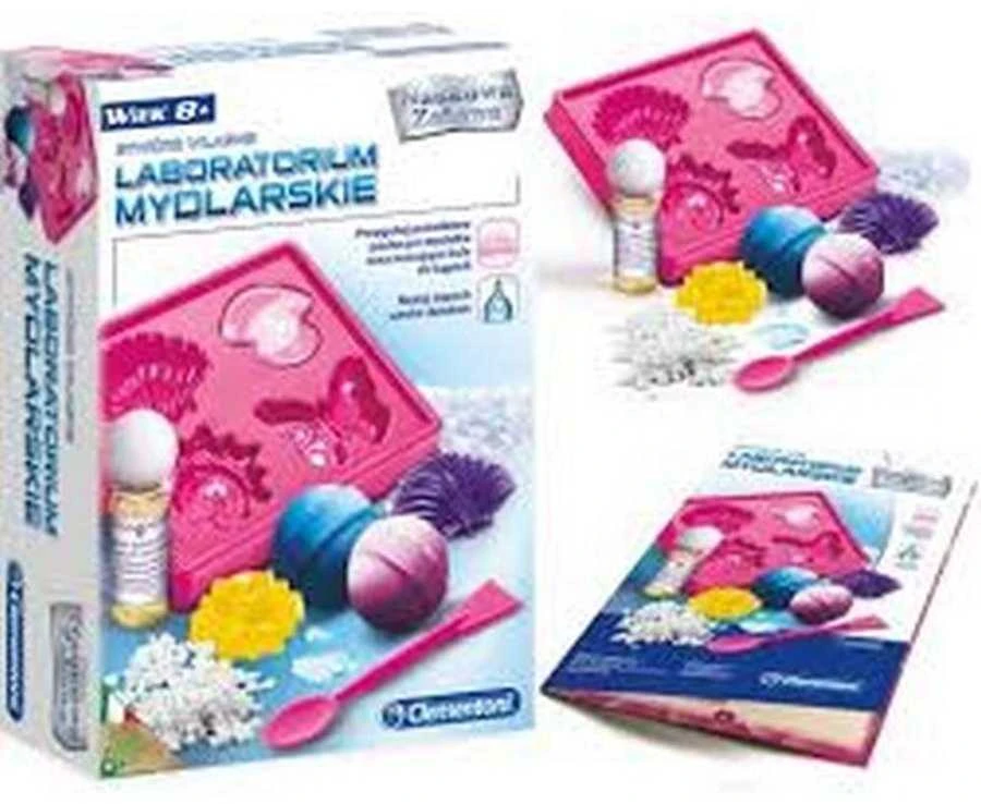 Clementoni: Mokslinės linksmybės - muilo laboratorija