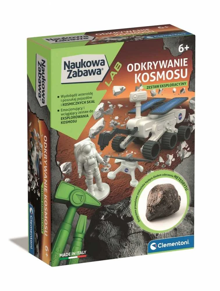 Edukacinis žaidimas Atrandant kosmosą Clementoni, 50711