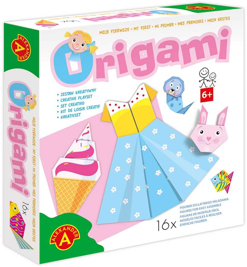 Alexander Aleksandras, origami - mano pirmoji origami - suknelė