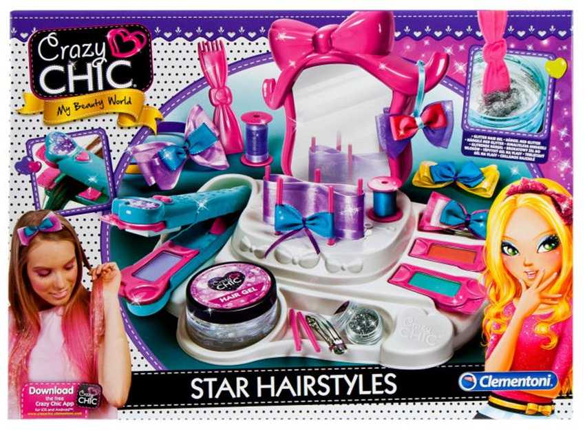 CLEMENTONI CRAZY CHIC Star Hairstyles (FI), 78420