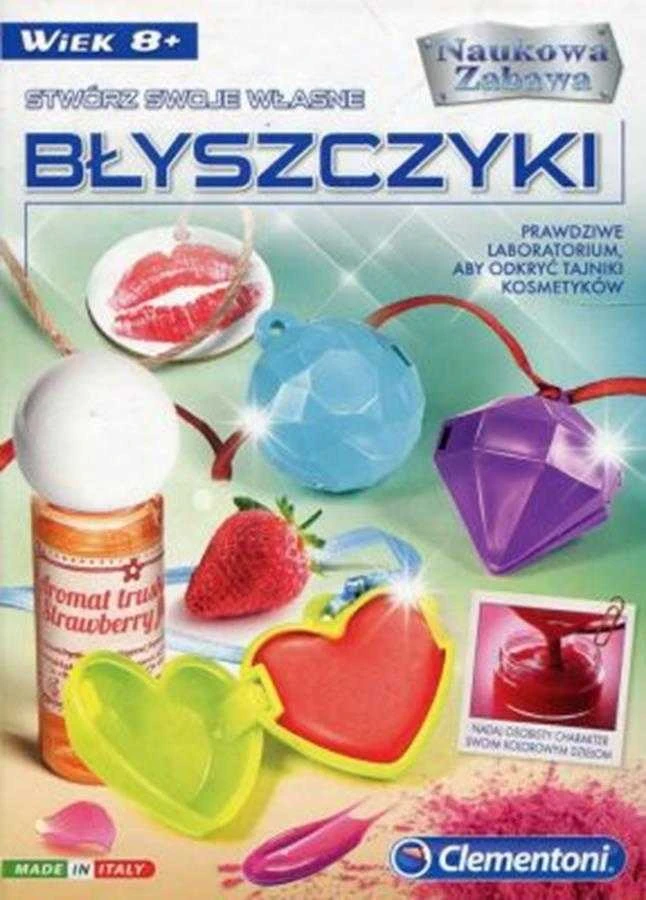 Clementoni: Moksliniai linksmybės - lūpų blizgiai