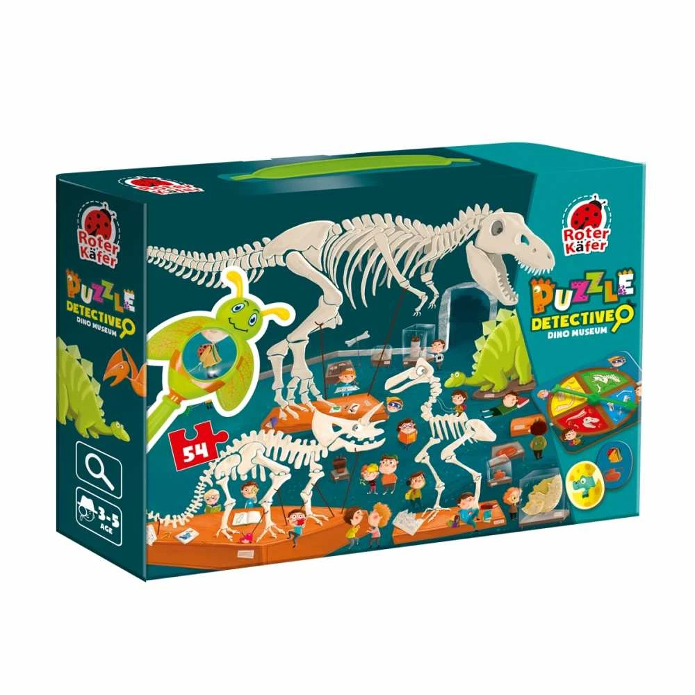Dėlionė Roter Kafer Maksik Roter Kafer Puzzle detektyvas Dino muziejus RK1080-05