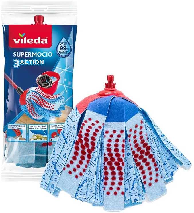 Šluostė VILEDA 3Action Velour XL