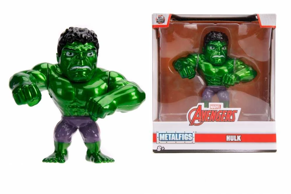 Mattel Jada,Disney Jada - Marvel - Hulko figūrėlė (10 cm) (253221001)