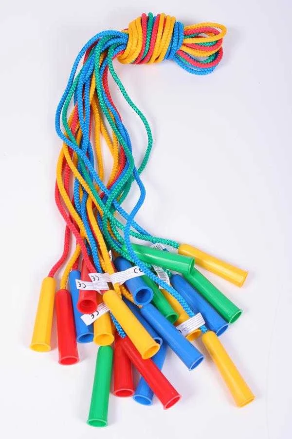 Malimas spalvinga šokdynė su plastikinėmis rankenomis, ilgos, 206 cm, SP0736
