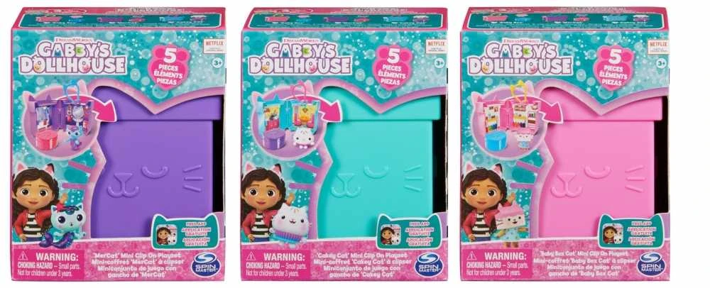 Spin Master Gabby's Dollhouse Fashionable Clips Rinkinys 6070881 /16