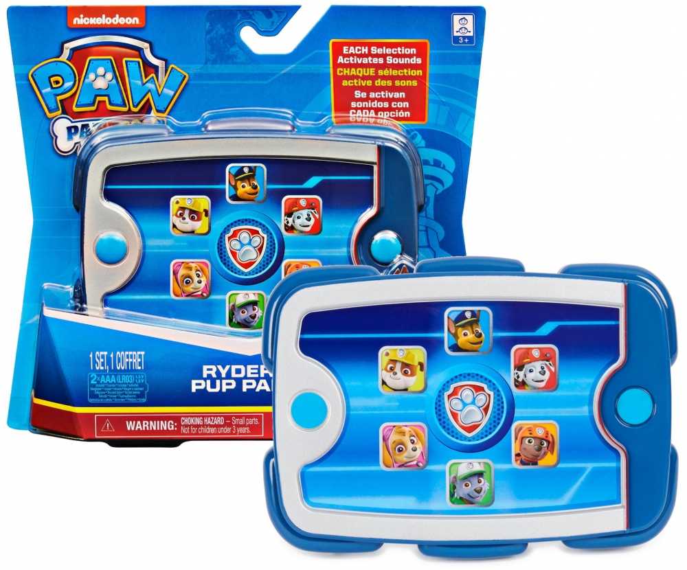 Spin Master Paw Patrol Ryder interaktyvi planšetė sukamasis 18 garsų