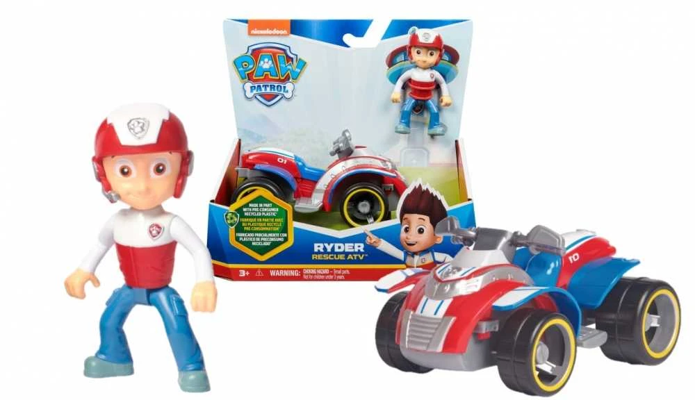 Žaislinė mašinėlė Spin Master Paw Patrol - Basic Vehicle Ryder (6061907)