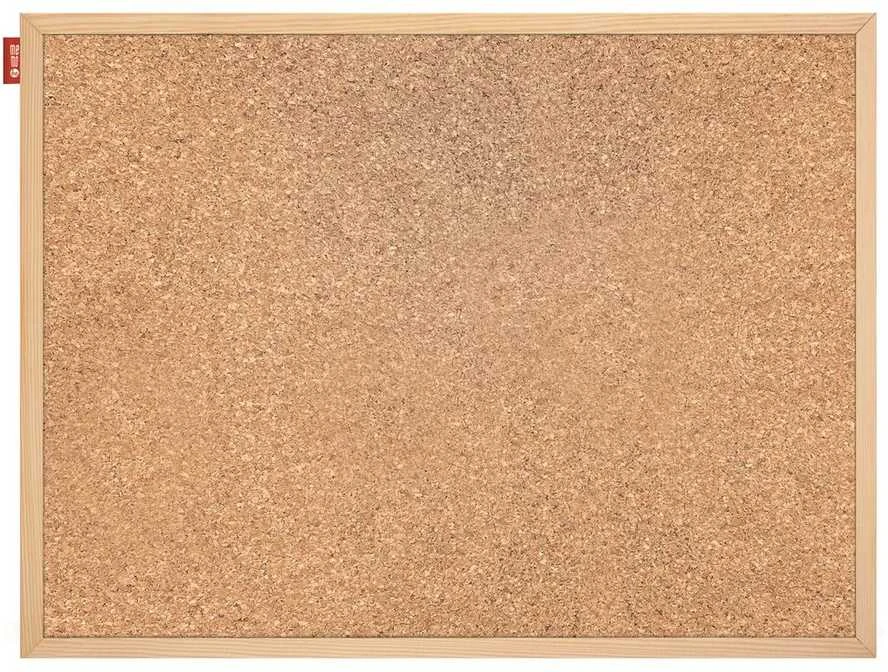 Kamštinė lenta MEMOBE, 120x90 cm, medinis rėmas