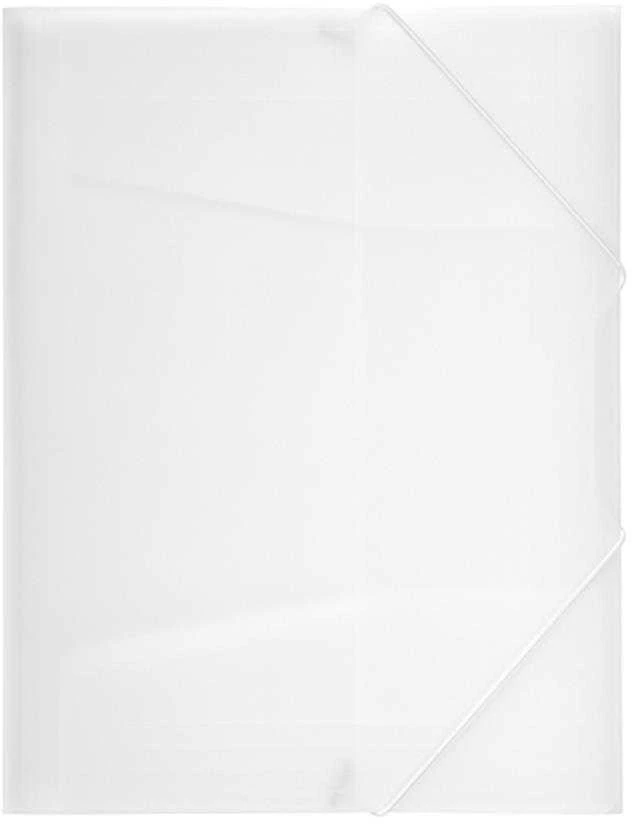 Pagna A4 plastikinis aplankas su elastine juostele, 3 lapų, skaidrus DURABLE 21613-19