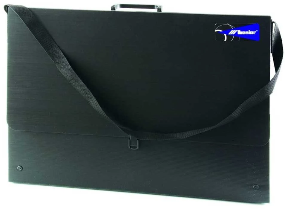 Leniar Plastikinis portfelis piešiniams B2 (730x520x35)