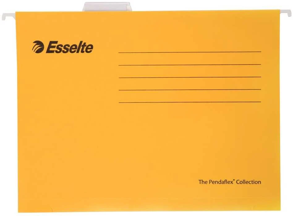Kartotekinis vokas Esselte Eco, A4, geltonas