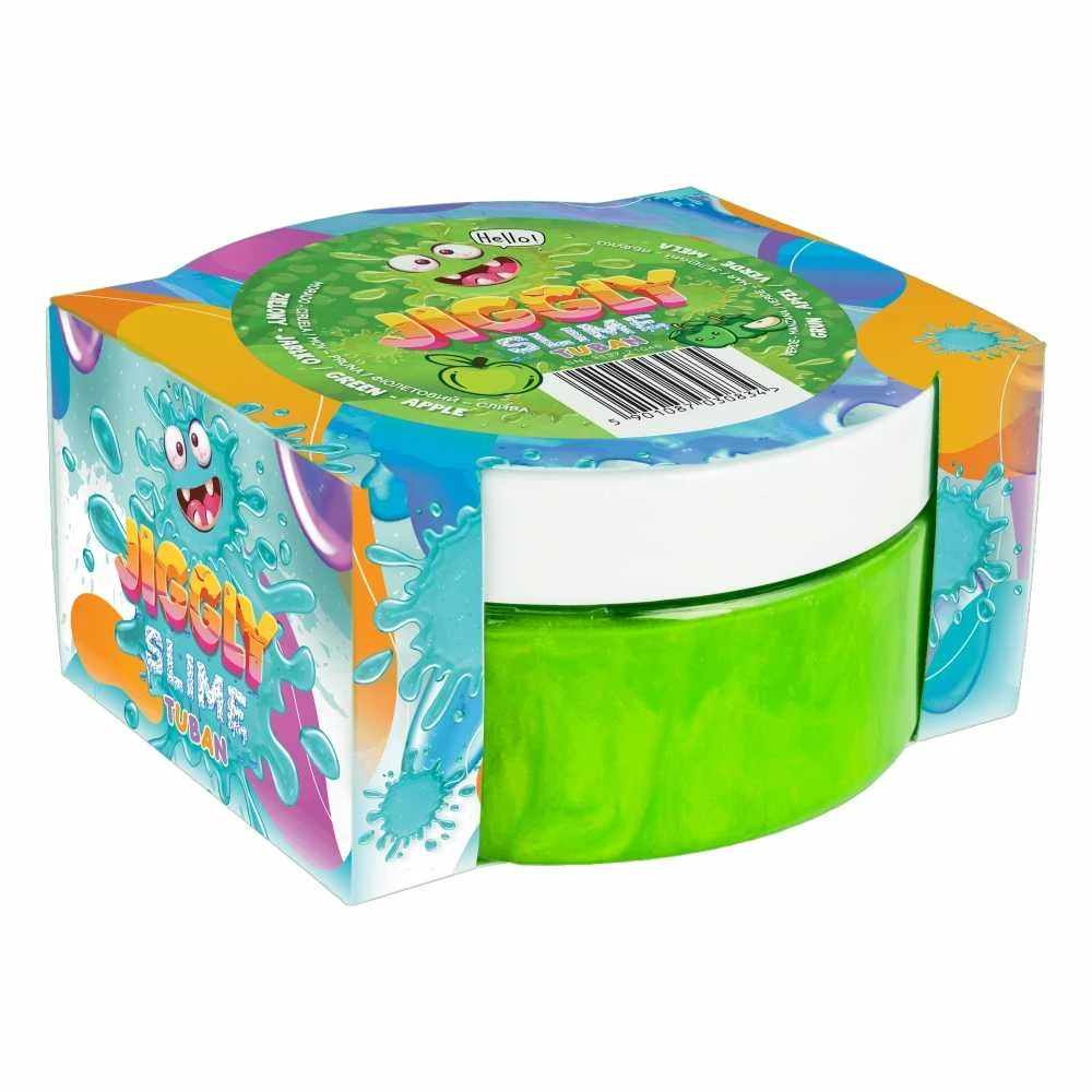 Tuban Jiggly Slime - Slaimas - Žalias Obuolys - 200 g