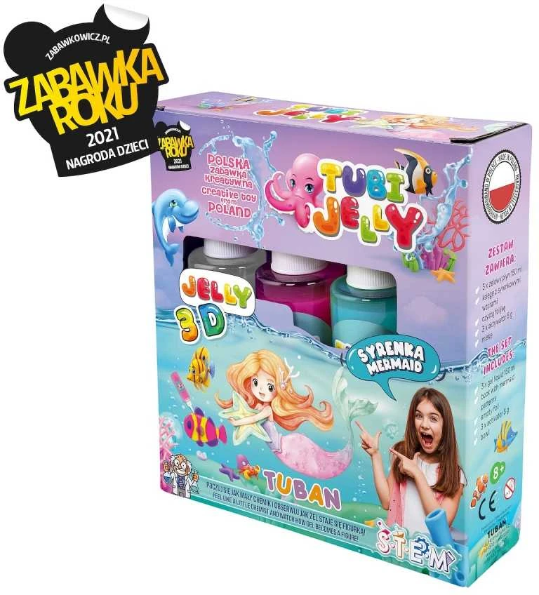 Tuban 3 spalvų Tubi Jelly rinkinys - Undinė ( TU3316 )