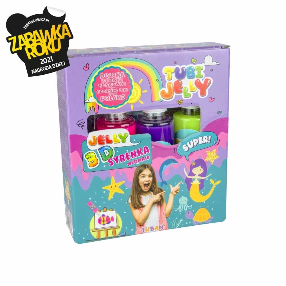 Tuban 3 spalvų Tubi Jelly rinkinys - Undinė ( TU3316 )