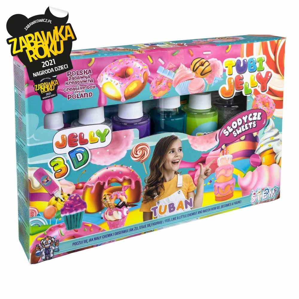 Tuban 6 spalvų Tubi Jelly rinkinys - Saldainiai ( TU3323 )