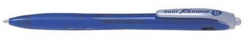 Pilot Pen Nuotolinio valdymo pultas LENGTH AUTOMATIC REXGRIP Mėlynas 12 Vnt. PAKUOTĖ - PIBPRG10RL
