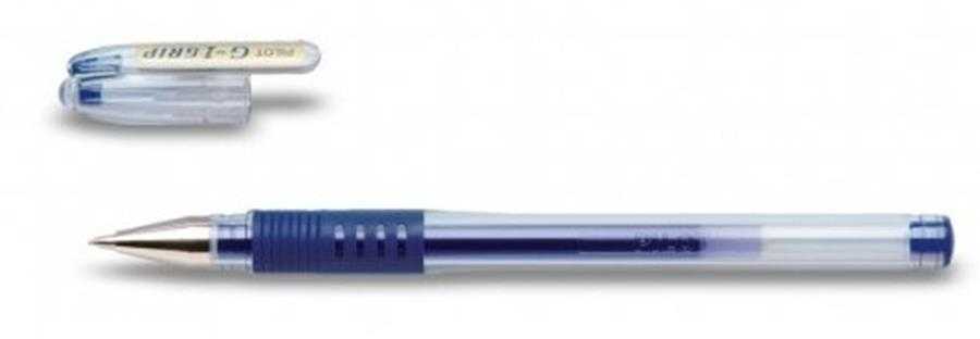 Pilot Pen 6 vnt. Pilot G1 Grip gelinis rašiklis, 0.5mm, mėlynas