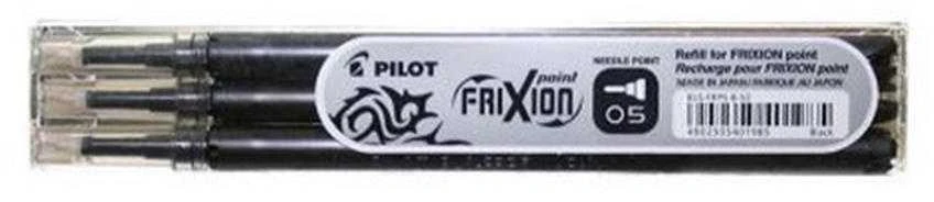 Pilot Pen Šerdelė tušinukui Pilot Frixion Point, 0.5mm, 3vnt, juodos spalvos