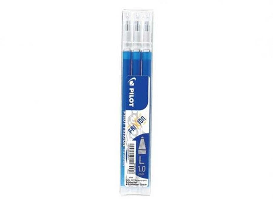Pilot Frixion 1.0 mm mėlynos šerdelės (3 vnt.)