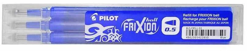 Pilot Pen Pilotas Frixion Clicker 0,5 mėlyna 3 PILOTAS