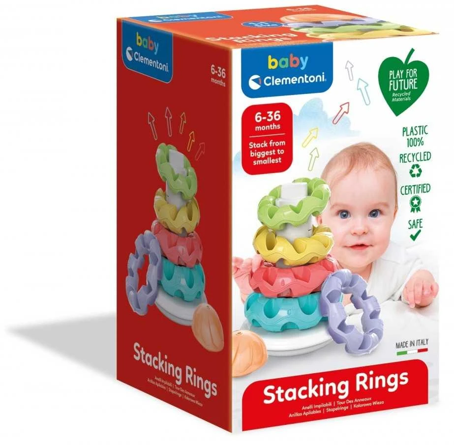 Piramidė Clementoni Baby Spalvingas bokštas