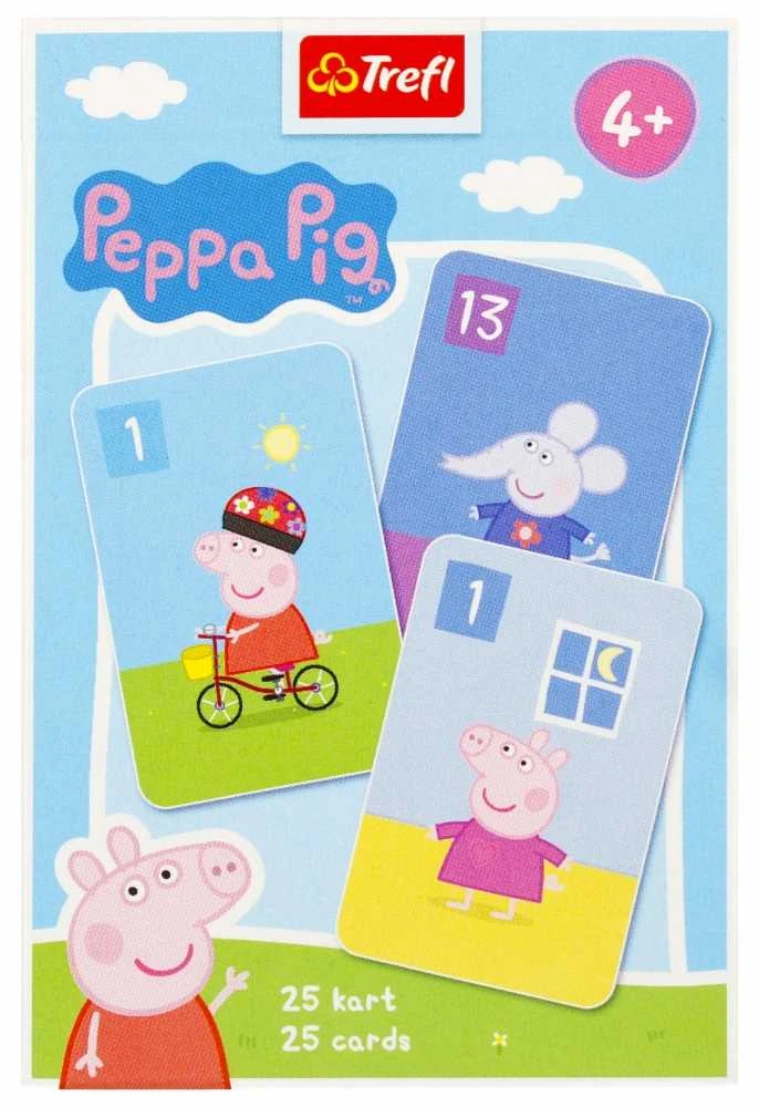Peppa Pig TREFL Kortų žaidimas „Kiaulytė Pepa“