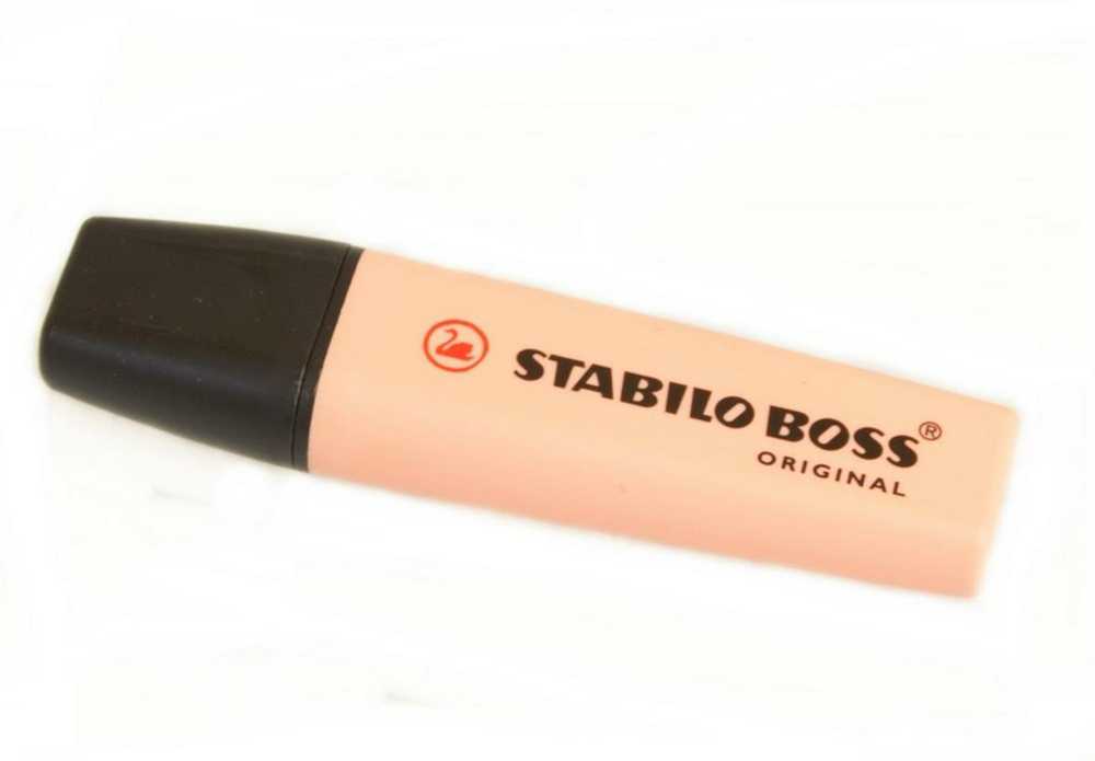 Stabilo Teksto žymeklis BOSS pastel. kreminio persiko sp.