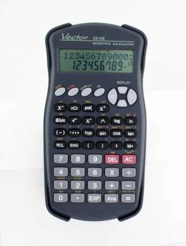 Vector CS-105 skaičiuotuvas su LCD ekranu