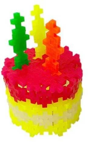 Plus Plus Klocki plastikowe PlusPlus Mini Neon 300 el.