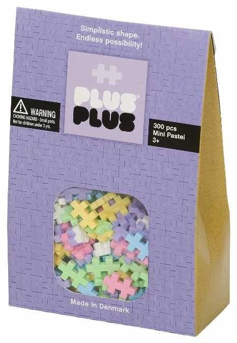 Plus Plus Klocki plastikowe Mini Pastel 300 el.
