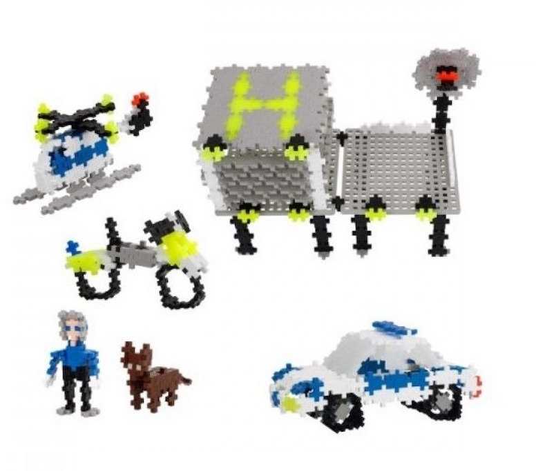 PLUS PLUS konstruktorius Basic Police 760 pcs, 3762