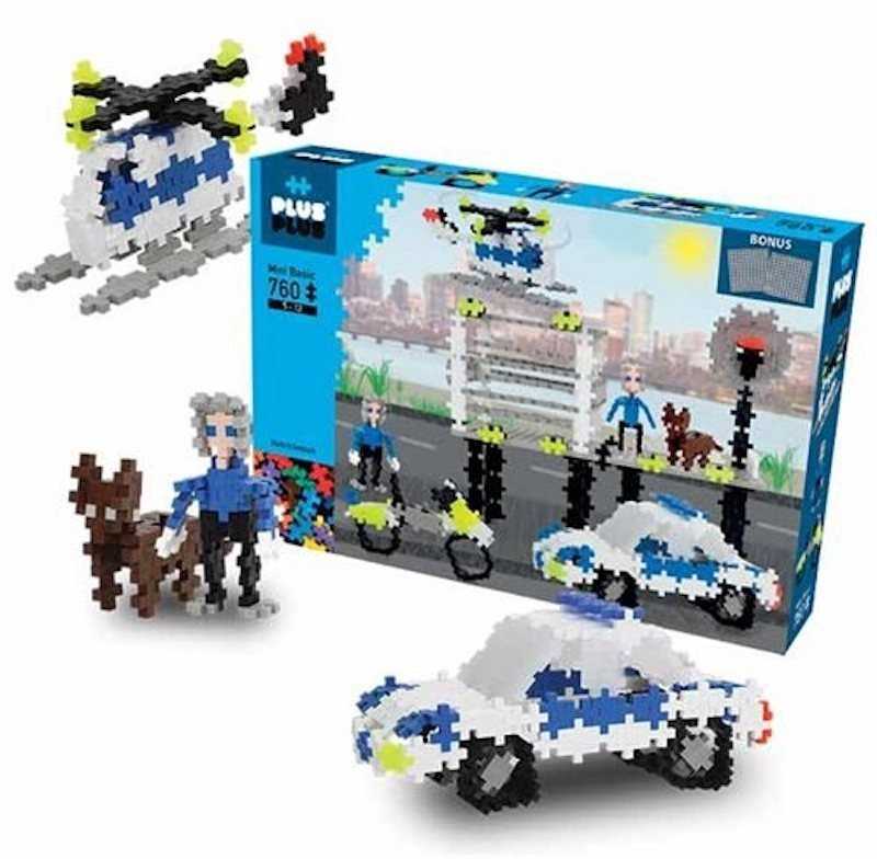 PLUS PLUS konstruktorius Basic Police 760 pcs, 3762