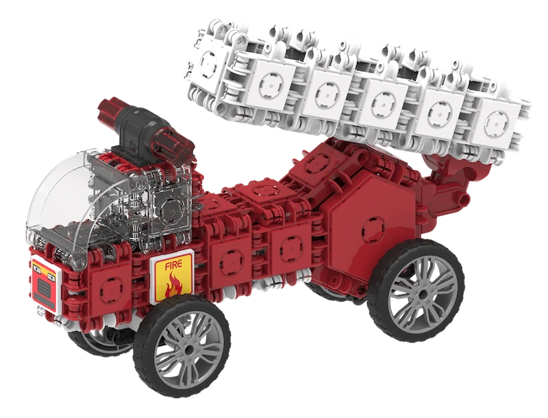 Clics žaislai Clics Blocks CLICFORMERS 70el Fire Department (802003)