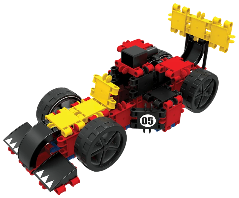 Clics toys Konstruktorius - CLICS CB411 Rollerbox 15in1 377 Multicolour dalių