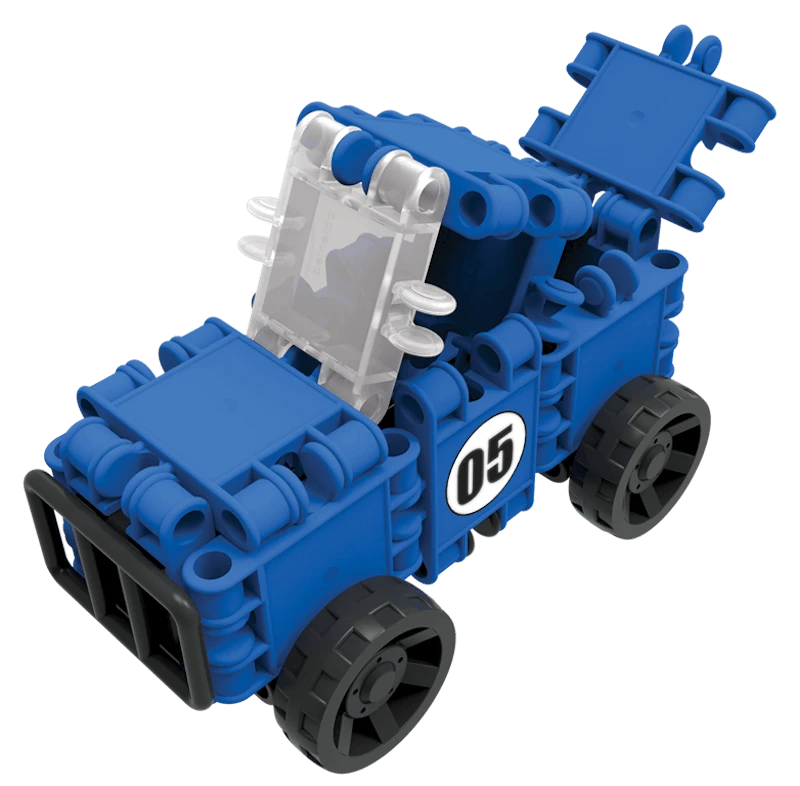 Clics toys Konstruktorius - CLICS 560 dalių daugiaspalvis