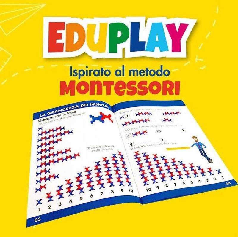 Incastro rinkinys Eduplay , 100 vnt. (IN0539)