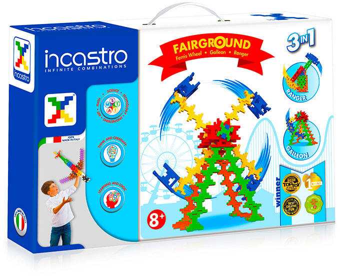 Incastro rinkinys Fairground , 150 vnt. (IN0538)