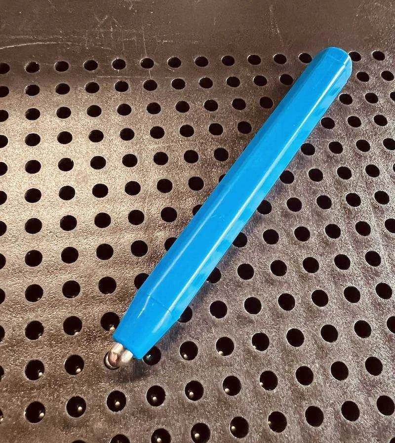 Magnetinis pieštukas magnetinėms MagPad lentoms, ergonomiškas, vaikams nuo 3 metų, mėlynas