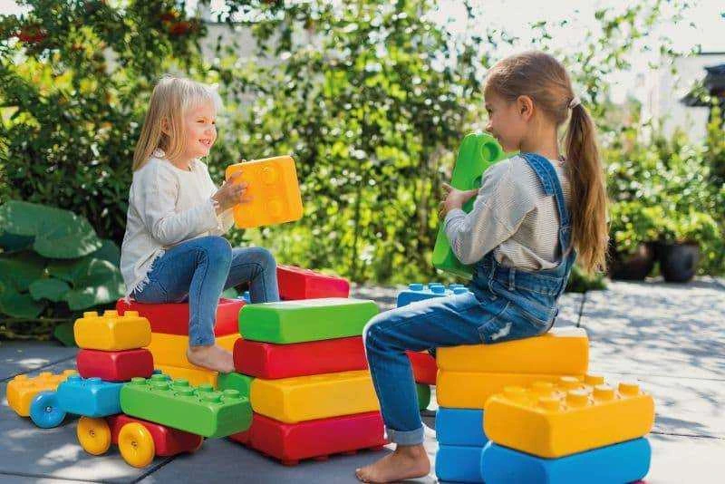 Marioinex kaladėlės + 2 ratukai, 30 dalių