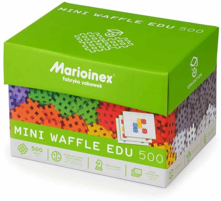 Marioinex Mini vaflis 500 vienetų Švietimas
