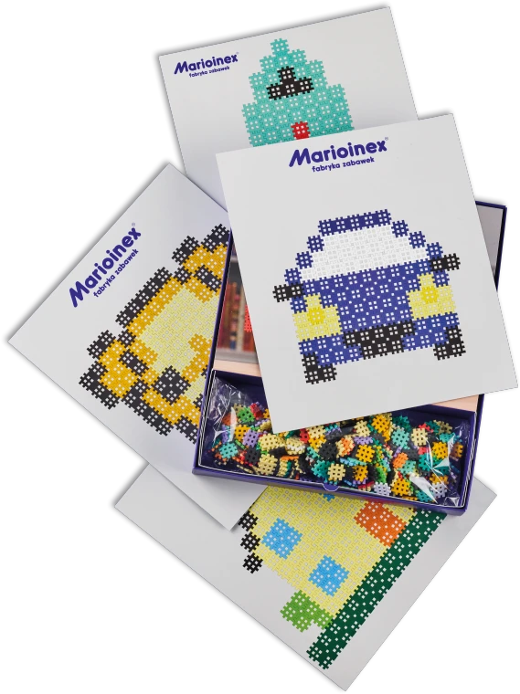 Kaladėlės Marioinex Micro Waffle, 517 vnt.