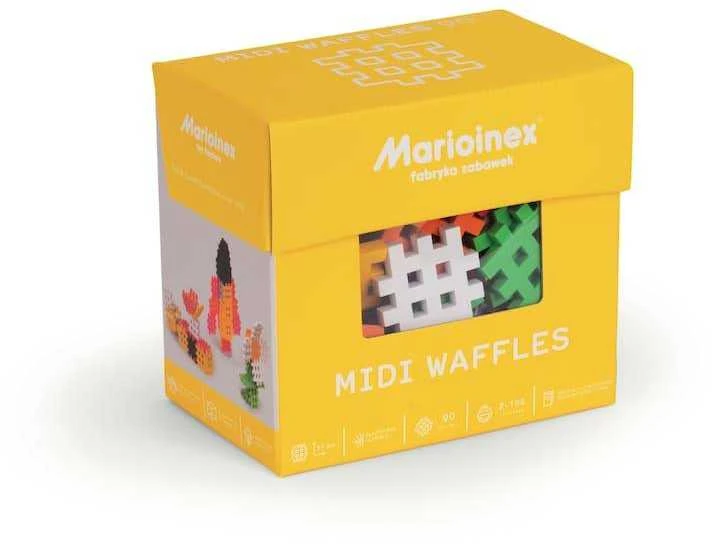 Konstruktorius Marioinex Midi Waffle, 90 d.