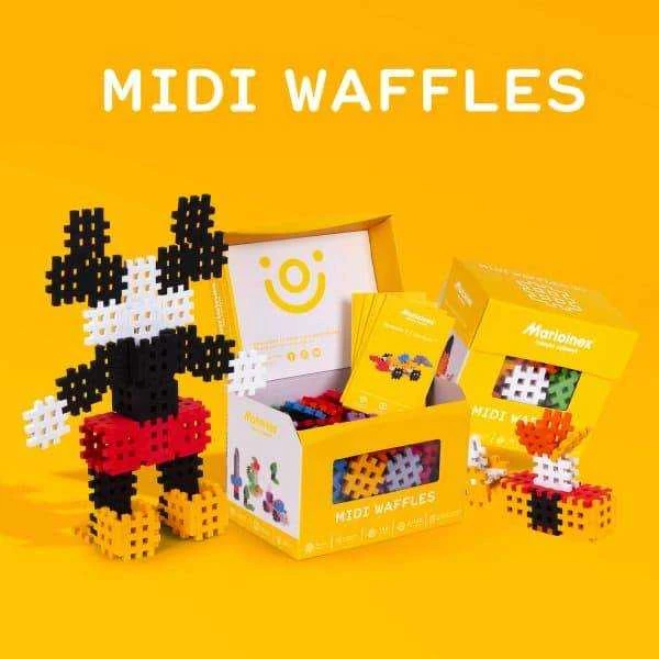 Konstruktorius Marioinex Midi Waffle, 90 d.