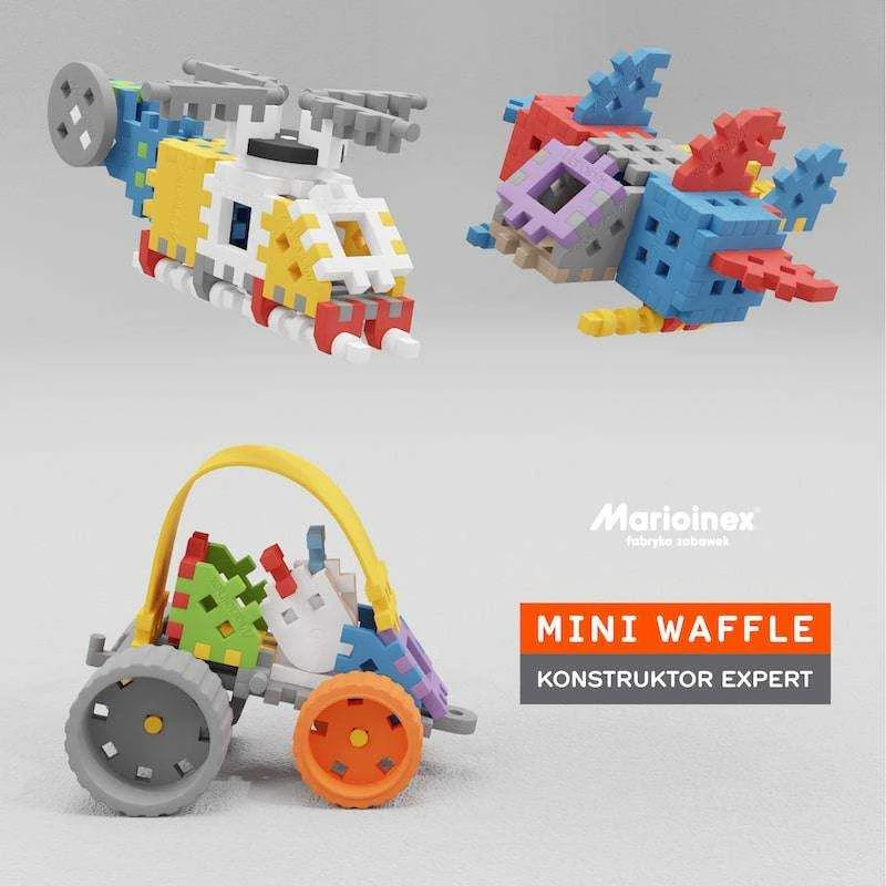Marioinex Vafliai blokuoja „Mini Konstruktor“ ekspertą 301 PCS