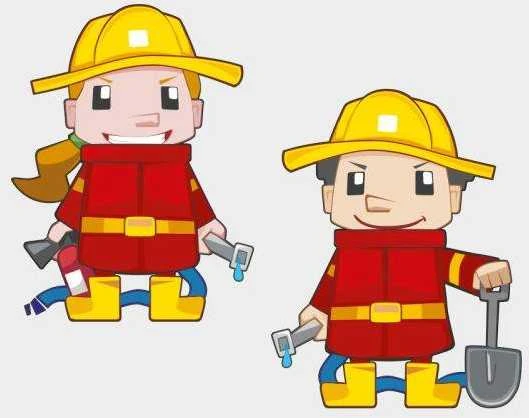 Konstruktorius Marioinex Mini Waffle Fireman 60 el.