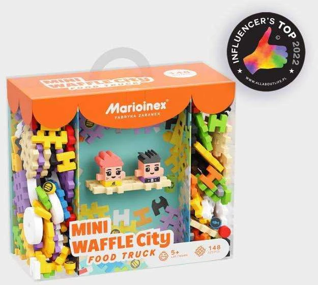 Konstruktorius Mini Waffle City - Maisto sunkvežimis