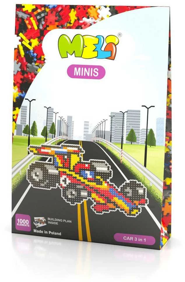 Konstruktorius Meli Minis Cars 3in1 1000 el.