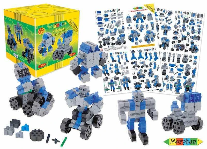 Konstruktorius Morphun 7 Robots 80 el.